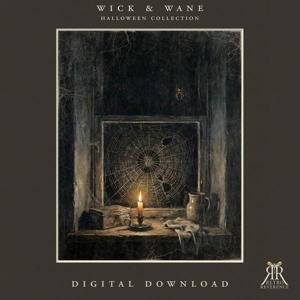Spider Web digital download preview from the Wick & Wane collection